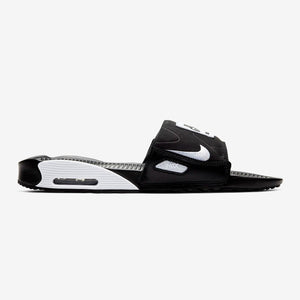 Men's Nike Air Max 90 Slides (Black/White)(BQ4635-002)
