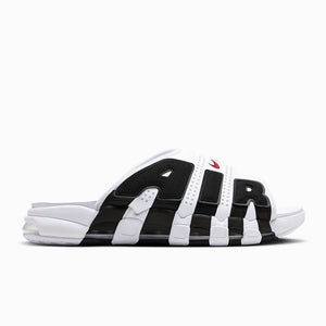Nike Air More Uptempo Slides OG (White/Black/University Red)(FB7818-100)