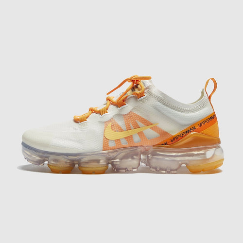 Women's Nike Air Vapormax 2019 (Summit White/Topaz Gold/Orange Peel) (AR6632-102)