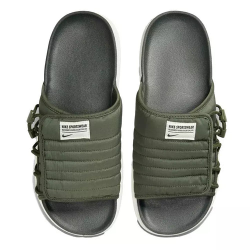 Nike Asuna 2 Premium Slides (Cargo Khaki/Sequoia/Sail)(DC1457-300)