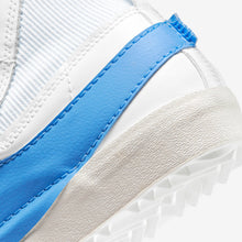 Men's Nike Blazer Mid "UNC" Jumbo Swoosh (White/Sail/Black/University Blue)(DD3111-103)