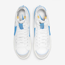 Men's Nike Blazer Mid "UNC" Jumbo Swoosh (White/Sail/Black/University Blue)(DD3111-103)