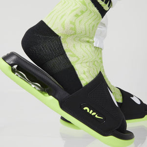 Men's Nike Air Max Cirro Slides (Black/White/Volt)(DC1460-008)