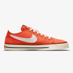 Men's Nike Court Legacy Canvas (Orange/Sail/White/Black)(DJ1999-800)