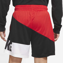 Men's Nike "Diagonal" Shorts (Black/White/Red)(CV1913-657)