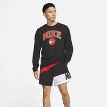 Men's Nike "Diagonal" Shorts (Black/White/Red)(CV1913-657)