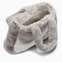 Nike Faux Fur Swoosh Bag (Grey)(DQ5804-012)