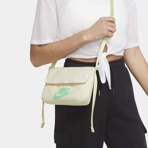 Nike Futura Revel 365 Crossbody Bag (Coconut Milk/Green Glow)(CW9300-113)