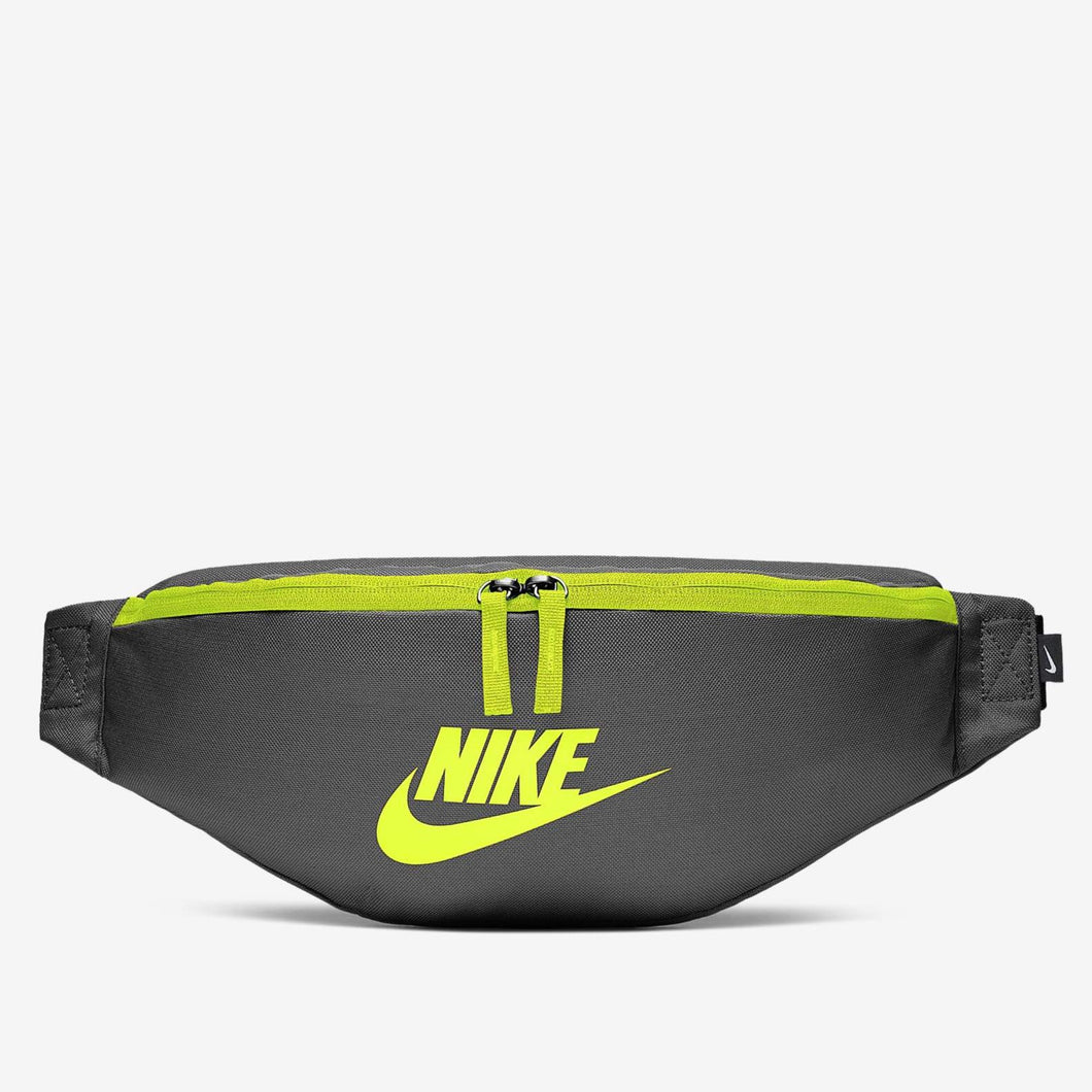 Nike Heritage Waist Bag (Iron Grey/Cyber Green)(BA5750-068)(unisex)