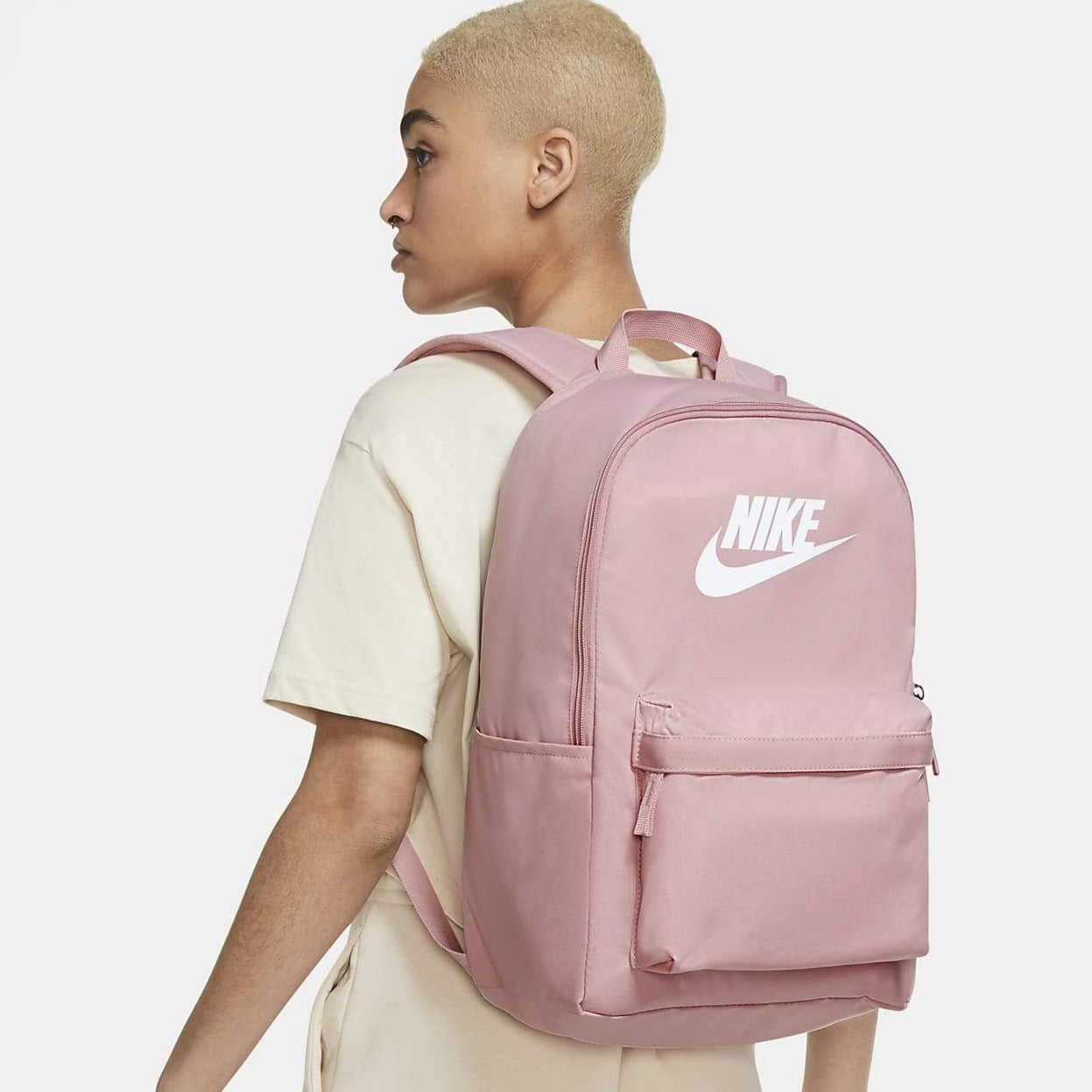 Nike Heritage Futura Backpack Pink Glaze White DC4244 630
