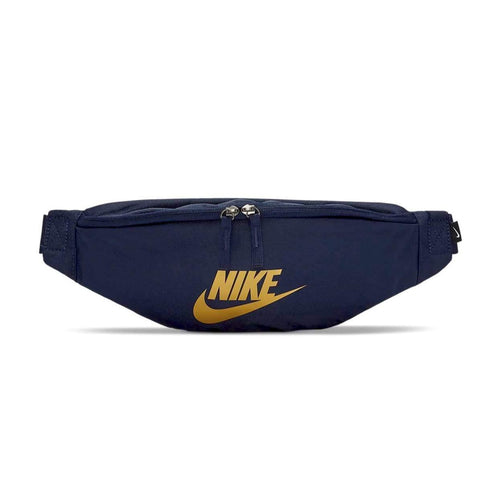 Nike Heritage Waist Bag Fanny Pack (Navy/Gold)(unisex)(BA5750-452)