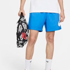 Nike Heritage "Repeat Logo" Print Waistpack (Black/White/Red)(DB4178-010)(unisex)