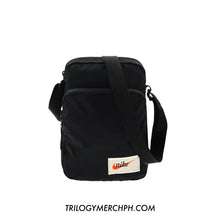 Nike Heritage Sling Bag (Black/White/Orange Blaze)(CK0988-010)