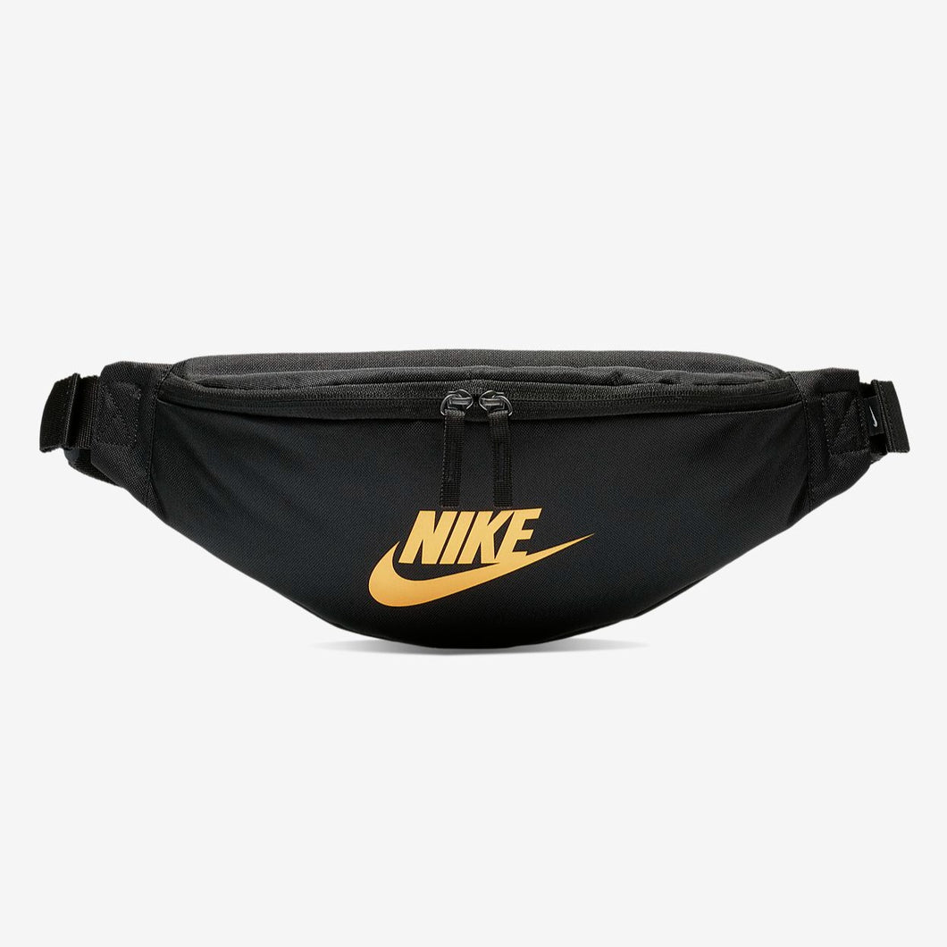 Nike Heritage Waist Bag Fanny Pack (Black/Gold)(unisex)(CK0981-011)