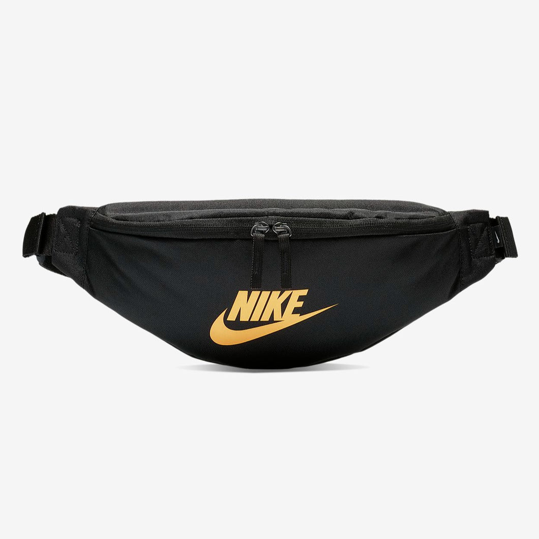 Nike Heritage Waist Bag Fanny Pack (Black/Gold)(unisex)(CK0981-011