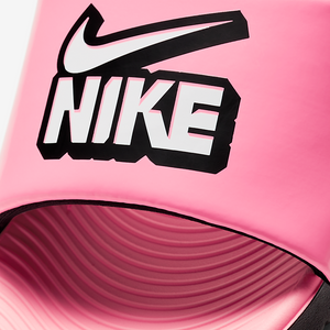 Women's / GS Nike Kawa Slide FUN (Sunset Pulse/White/False Black)(DD3242-600)