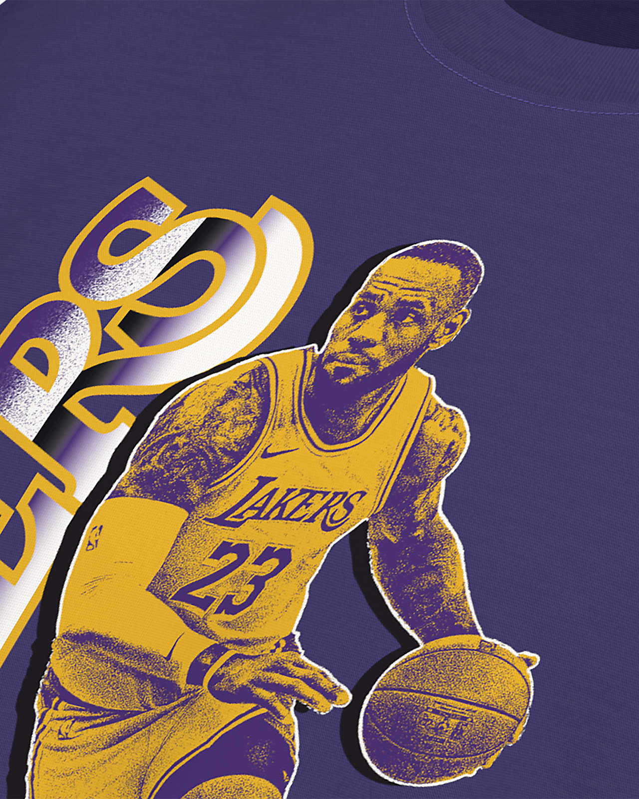 Lebron james hot sale lakers tee