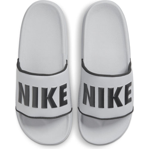 Nike Offcourt Slides (Wolf Grey/Black)(BQ4639-016)