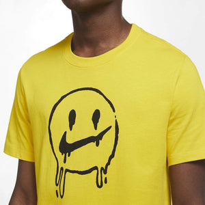 Nike "Smiley Drip" Tee (Speed Yellow/Black)(CV2111-735)