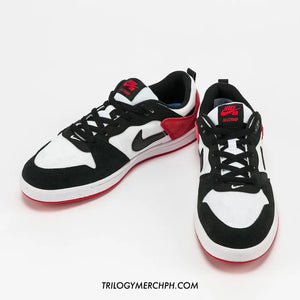 Men's Nike SB Alleyoop "Black Toe" (White/Black/University Red)(CJ0882-102)