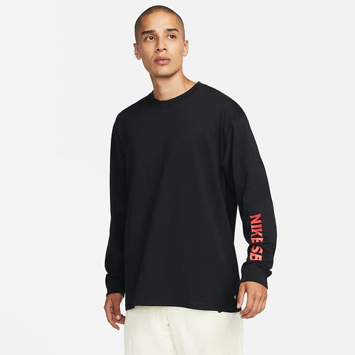 Nike SB Red Snake Back Print Longsleeve (Black)(DM2557-010)