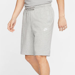 Nike gray best sale fleece shorts