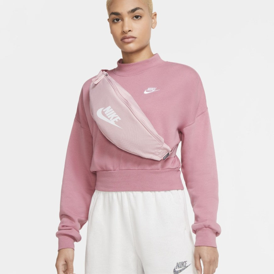 Nike Heritage Waist Bag Fanny Pack (Pink Glaze/White)(DB0490-630