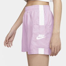 Women's Nike Sportswear Side Pocket Woven Shorts (Regal Pink/White)(CJ1689-695)