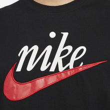 Men's Nike Vintage Logo Patch Tee (Black/White/University Red)(DJ1388-010)