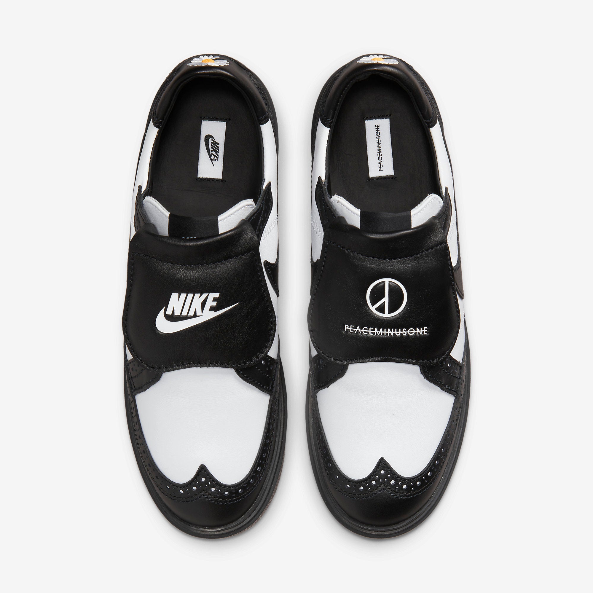 Nike x PEACEMINUSONE G-Dragon Kwondo (Black/White)(DH2482-101)
