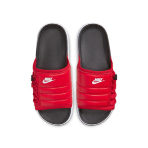 Men's Nike Asuna Premium Slides "BREDS" (Black/University Red)(CI8800-001)