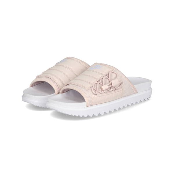 Women's Nike Asuna Premium Slides (White/Barely Rose)(CI8799