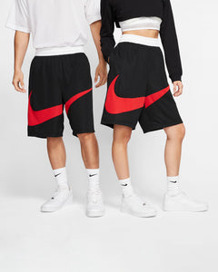 Men's Nike "Big Swoosh" BREDS Shorts (Black/University Red)(BV9386-010)