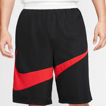 Men's Nike "Big Swoosh" BREDS Shorts (Black/University Red)(BV9386-010)