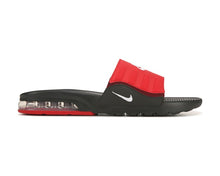 Men's Nike Air Max Camden Slides (Black/Red)(BQ4626-002)