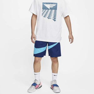 Men's Nike "Big Swoosh" Shorts (Blue Void/Blue Fury)(BV9386-492)
