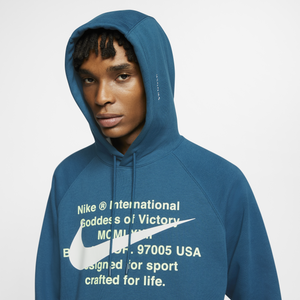 Men's Nike French Terry Pullover Hoodie (Blue Force)(CJ4864-499)