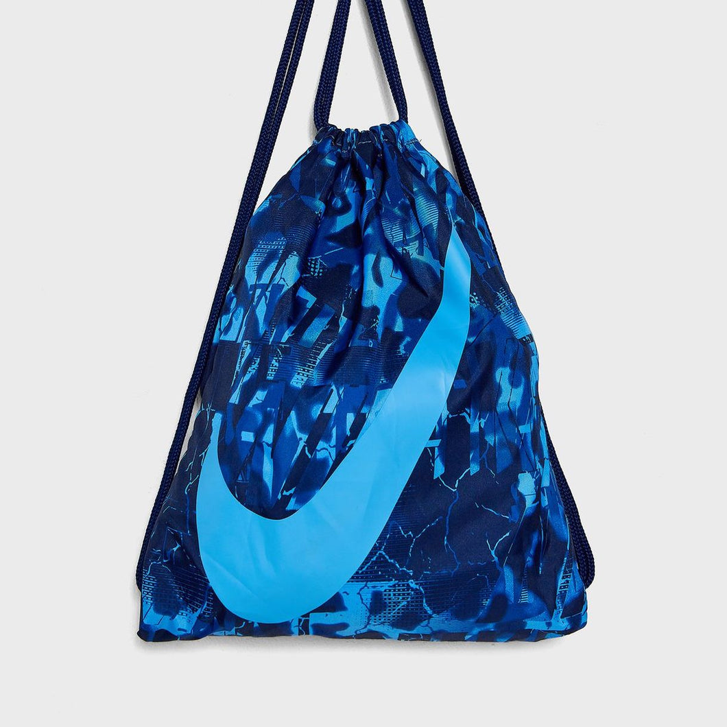 Nike Heritage Gym Sack Drawstring Bag (Blue Digicamo)(Youth Size)
