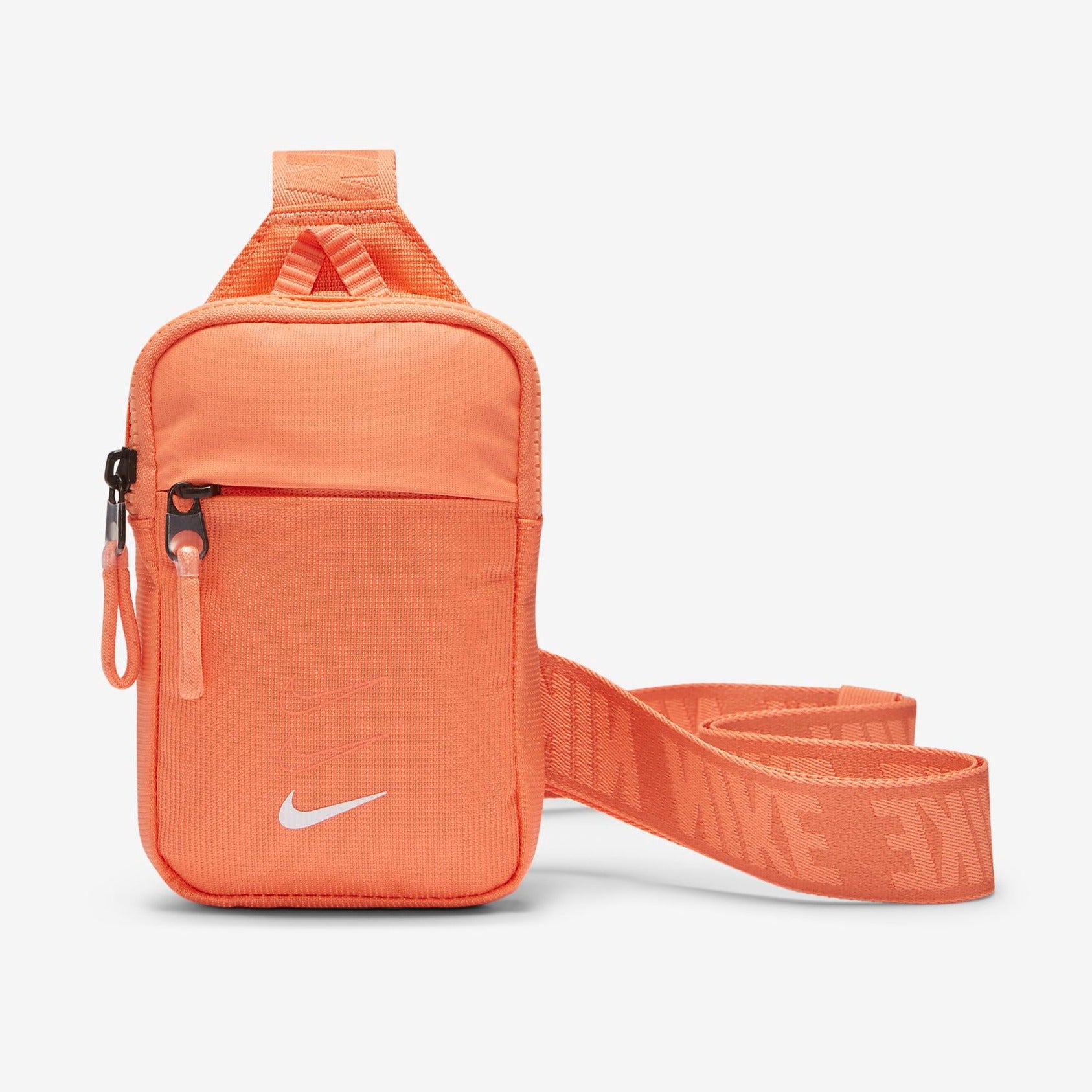 orange nike bum bag
