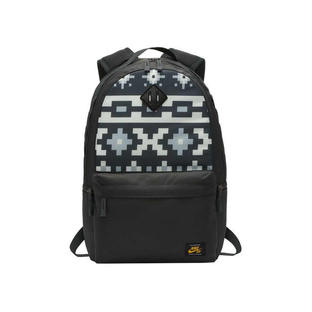 Nike SB Icon Printed Backpack (Anthracite/Sail/Dark Sulphur)(BA6415-060)