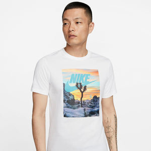 Men's Nike Sportswear "Joshua Tree at Sunset" Tee (White)(CT6885-100)