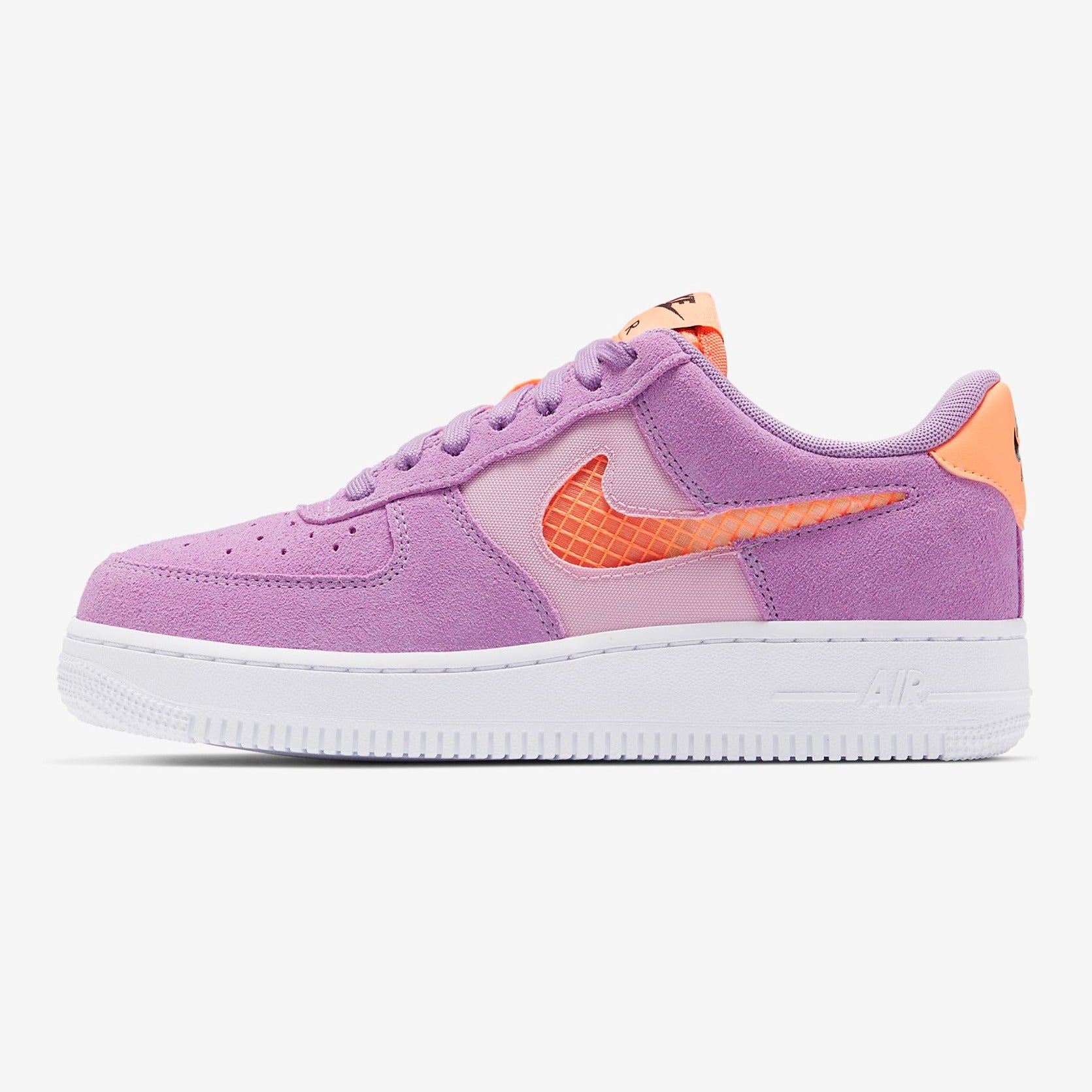 nike air force 1 purple and orange