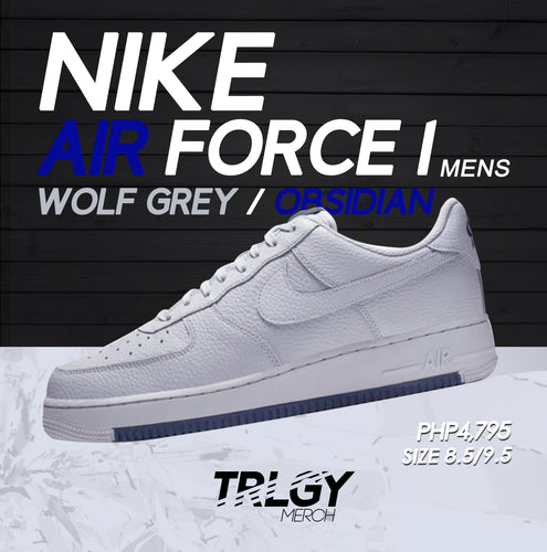 Nike Air Force 1 ‘07 Wolf Grey Obsidian