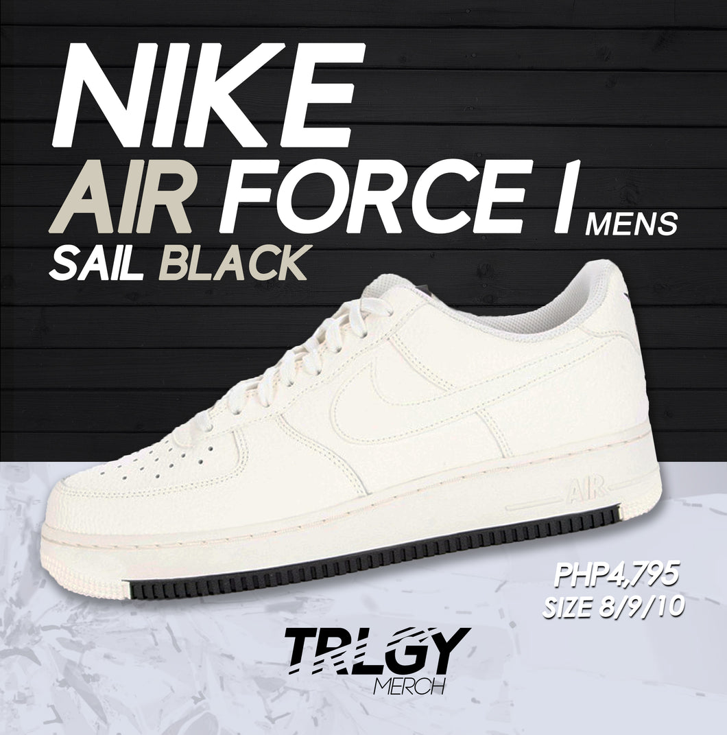 Nike Air Force 1 ‘07 Sail Black