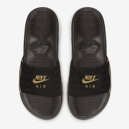Nike Air Max Camden Slides (Black/Metallic Gold)(BQ4633-001)