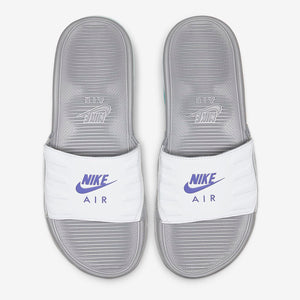 Women's Nike Air Max Camden Slides (Wolf Grey/White/Pure Platinum/Hyper Grape)(BQ4633-003)