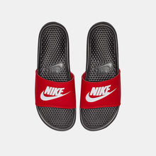 Nike Benassi "Just Do It" Classic "BREDS" (Black/White /University Red)(343880-026)