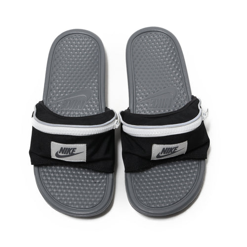Nike Benassi Just Do It Fanny Pack (Black & Cool Grey) (Limited Edition)
