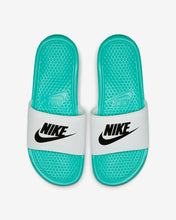 Nike Benassi JDI Slides (Hyper Jade White Black)