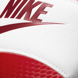 Women's Nike Benassi JDI Slides (Track Red/Noble Red/White)(343881-617)
